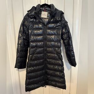 Moncler long down jacket